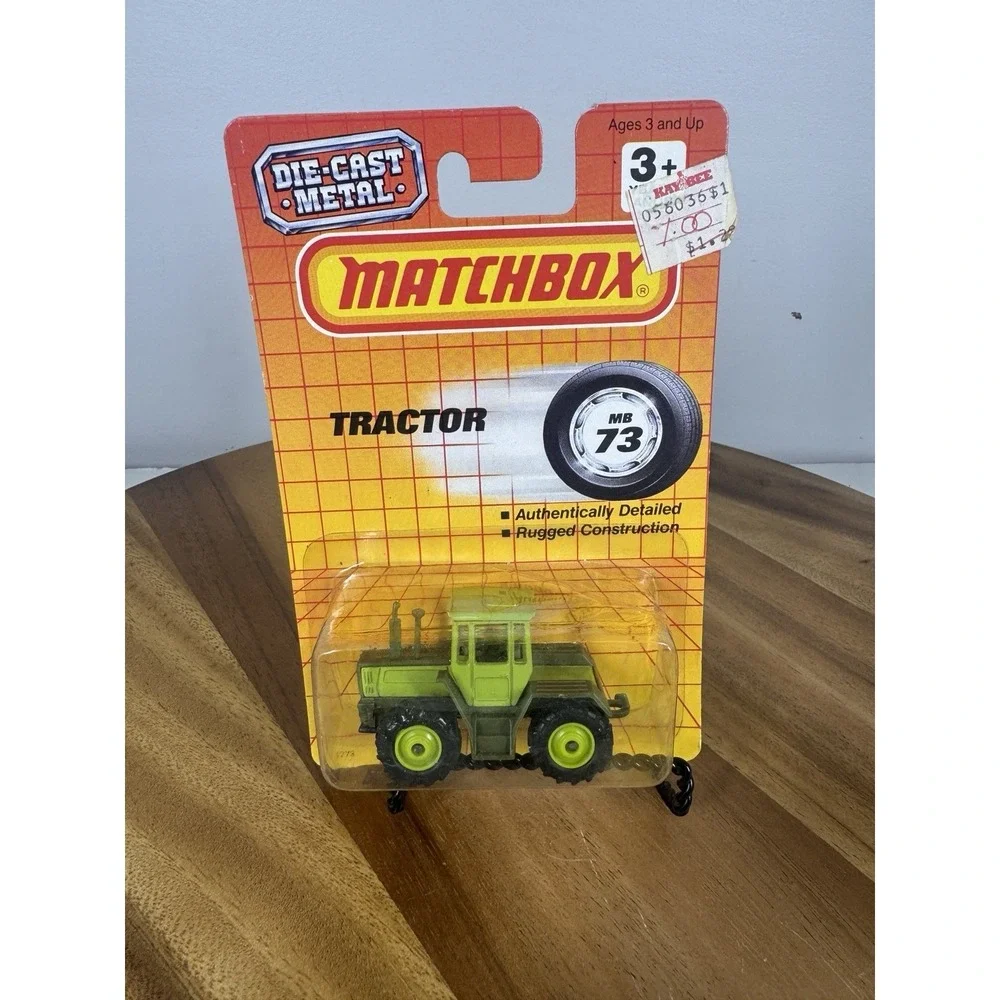 Tractor 1600 Turbo MB 73 Die-Cast Metal Matchbox 1990 MOSC New Sealed